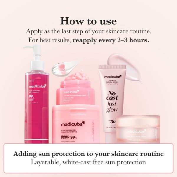 No Cast Just Glow Collagen Sunscreen